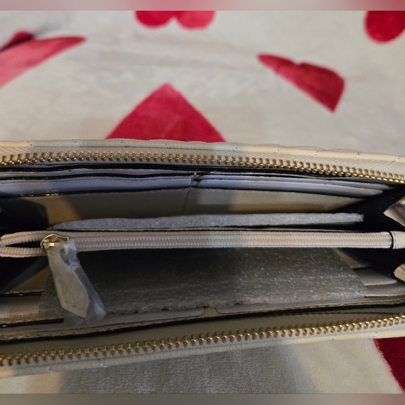 Victoria's Secret Large Zip Around Wallet-Signature Studs - Picture 3 of 7